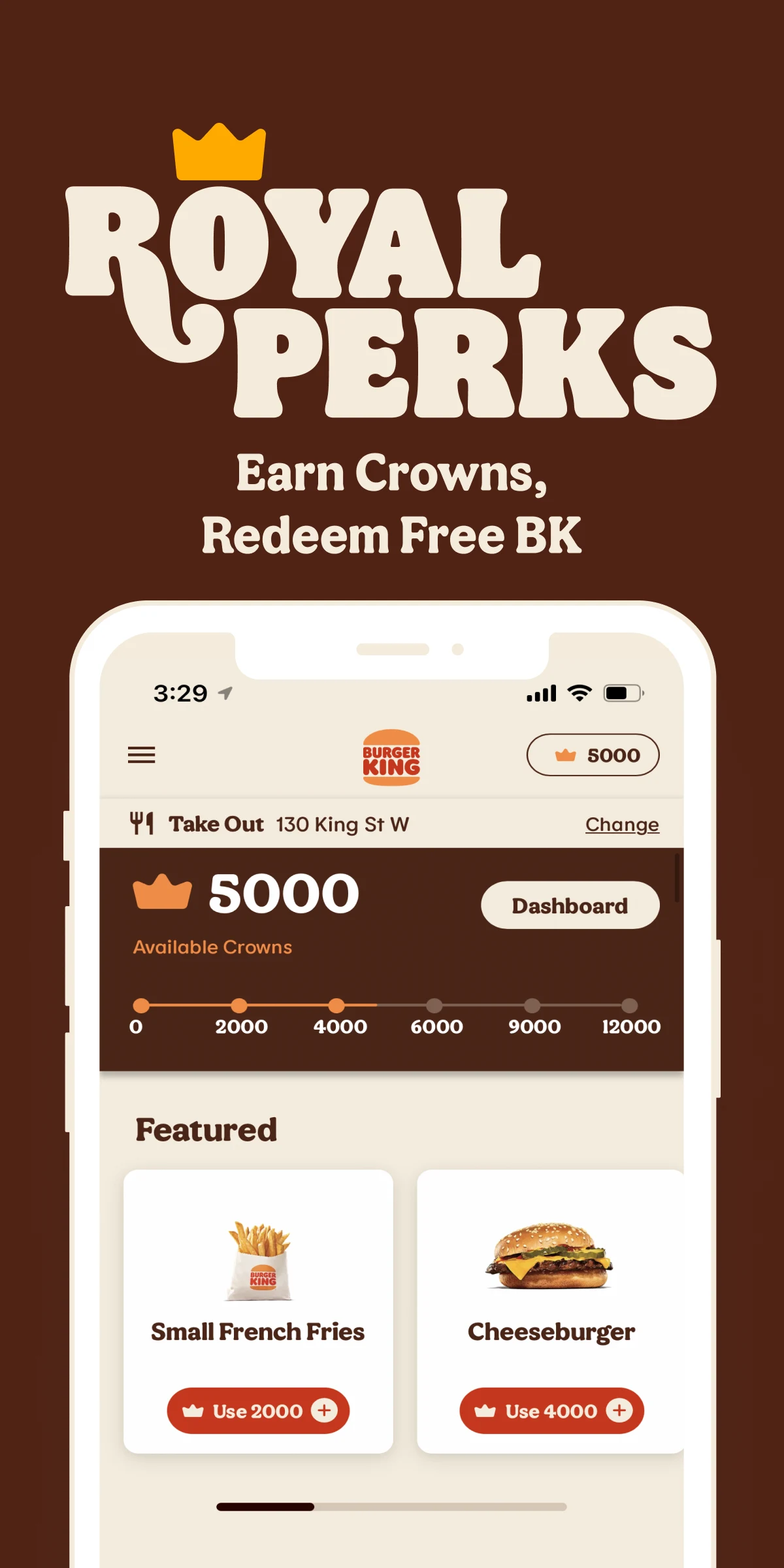 BURGER KING Canada screenshot