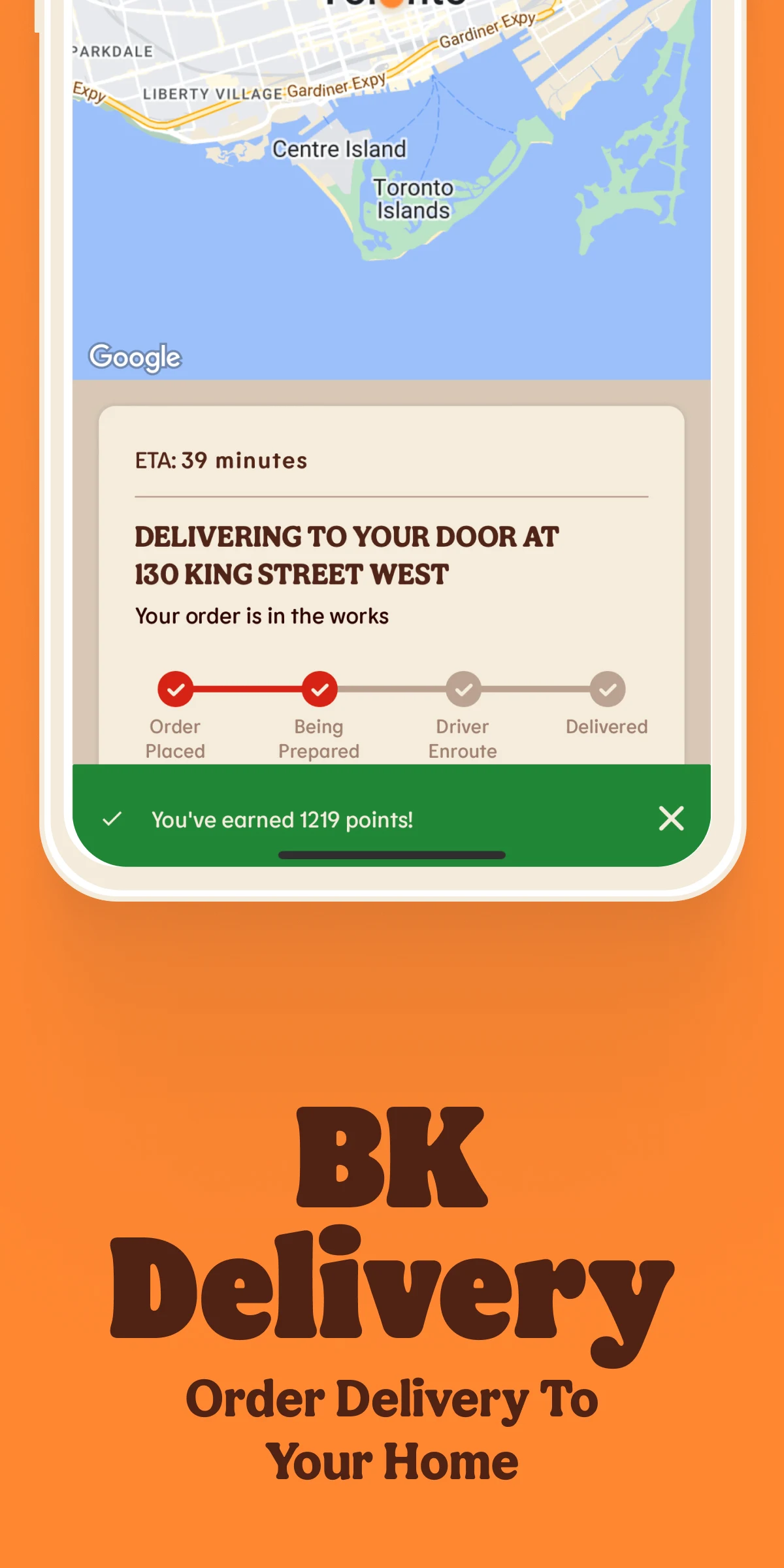 BURGER KING Canada screenshot
