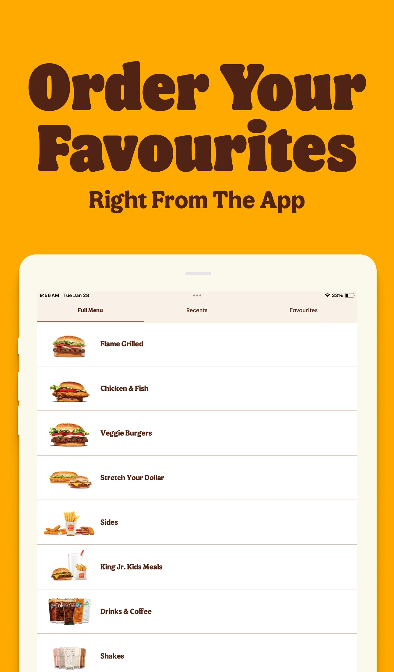 BURGER KING Canada screenshot